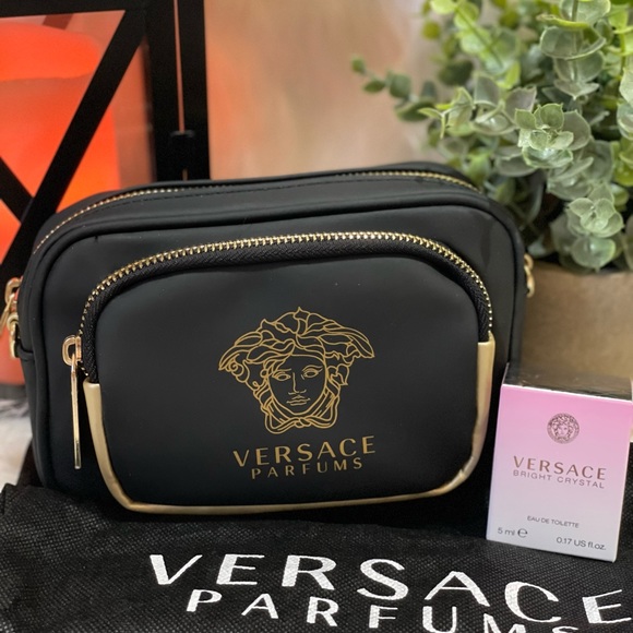 Versace | Bags | Nwot Versace Le Medusa Parfums Bag | Poshmark